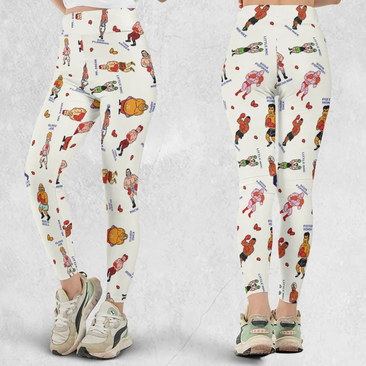Retro Game Punch Out Legging