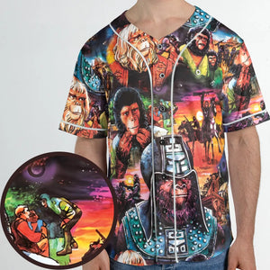 Planet of the Apes Unisex Baseball Jersey