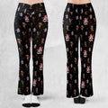 Monsters Cereal Pattern Flare Leggings