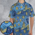 Starry Night Tardis Doctor Who AOP Men/Women Polo Shirt