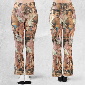 Vintage Hunks of The 80s Flare Leggings