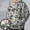 Hockey Mighty Ducks Players All-over Print Hoodie