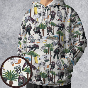 Hockey Mighty Ducks Players All-over Print Hoodie