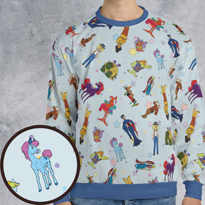 All-over Print Sweatshirt - UJ4UK6HD -  - 1