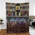 WH40K Library Fleece Blanket