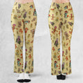 Fraggle Rock Characters Flare Leggings