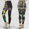 Vintage Bride Of Frankenstein Legging