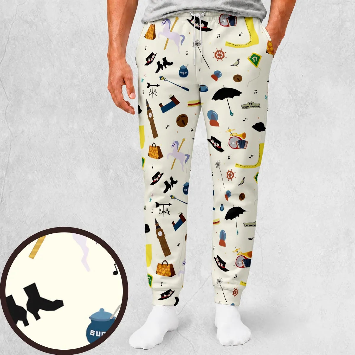 Cherry Tree Lane Style Mary Poppins Sweatpants