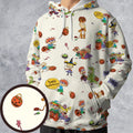 Rugrats Happy Halloween Pattern All-over Print Hoodie