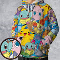 Magical Creatures Pokemon All-over Print Hoodie