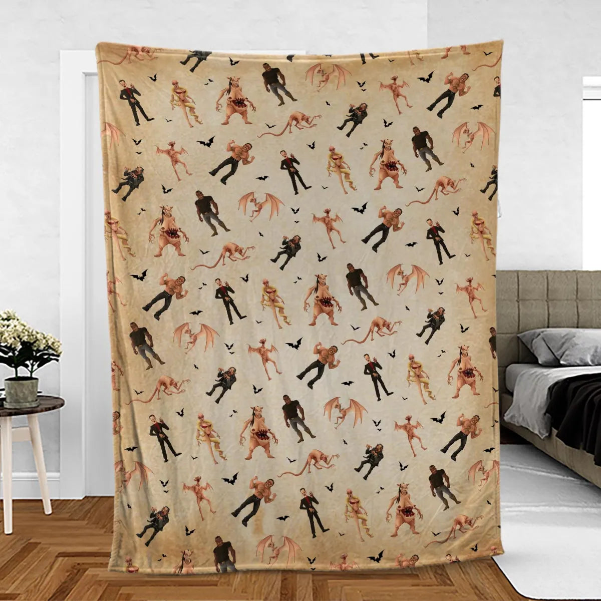 Midnight Madness From Dusk Till Dawn Fleece Blanket