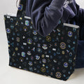 Space Force Squadron Pattern Large Tote Bag