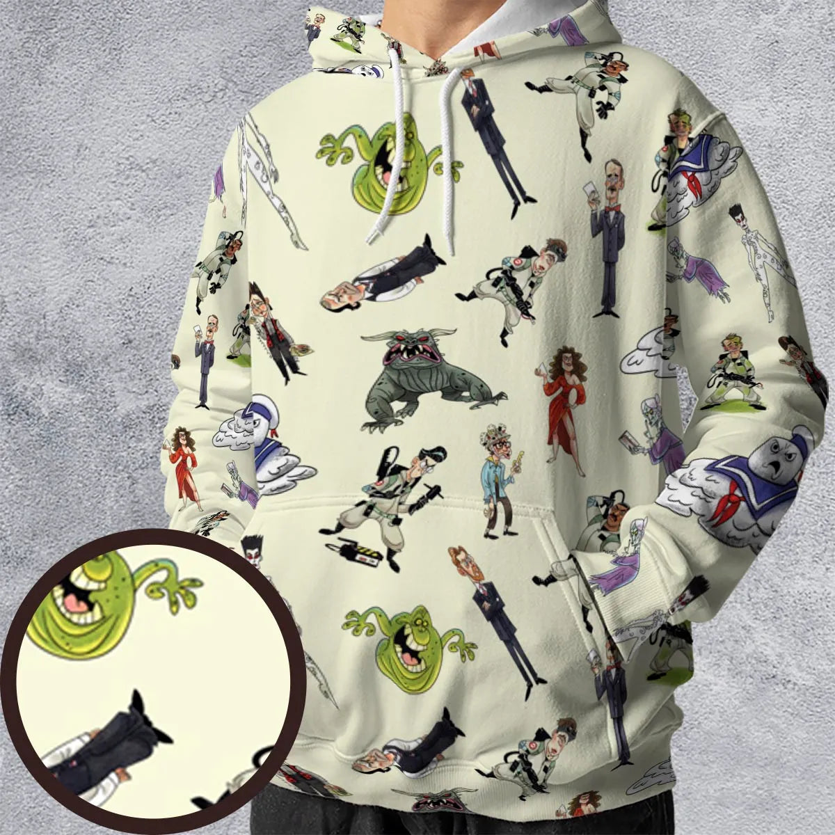 Real Ghostbusters All-over Print Hoodie