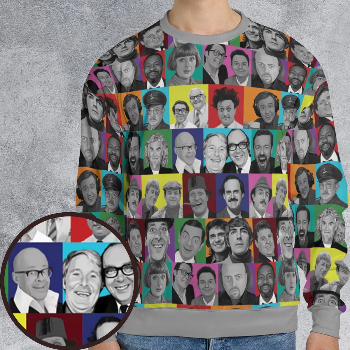 Laughter is the Best Medicine All-over Print Sweatshirt