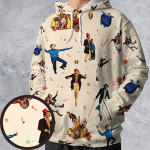 It's Scruumdidiyumptious Willy Wonka And Chocolate Factory All-over Print Hoodie
