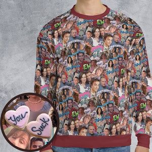 All-over Print Sweatshirt - YHFSZFCL -  - 1