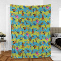 Scooby Gang Scooby Doobies Fleece Blanket