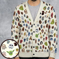 Star Wars Collage Pattern Cardigan