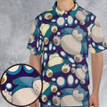Snorlax Pokemon AOP Men/Women Polo Shirt