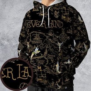 Finding Neverland Tinker Bell All-over Print Hoodie