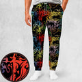 Eevee Pokemon Black Sweatpants