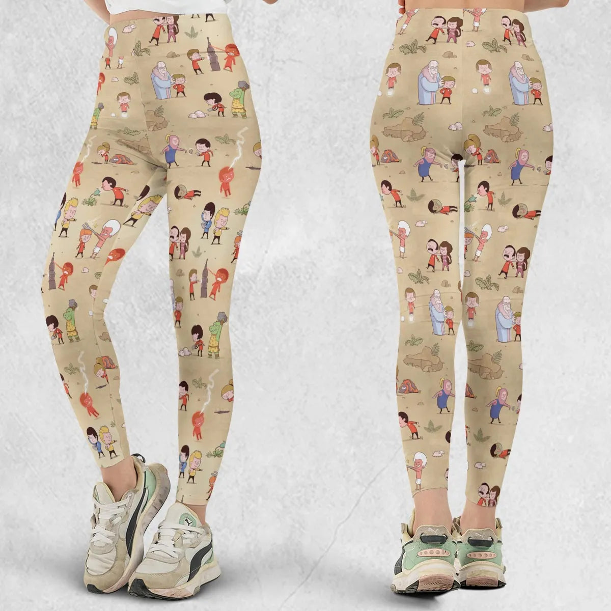 Pyramid America Star Trek Characters Legging