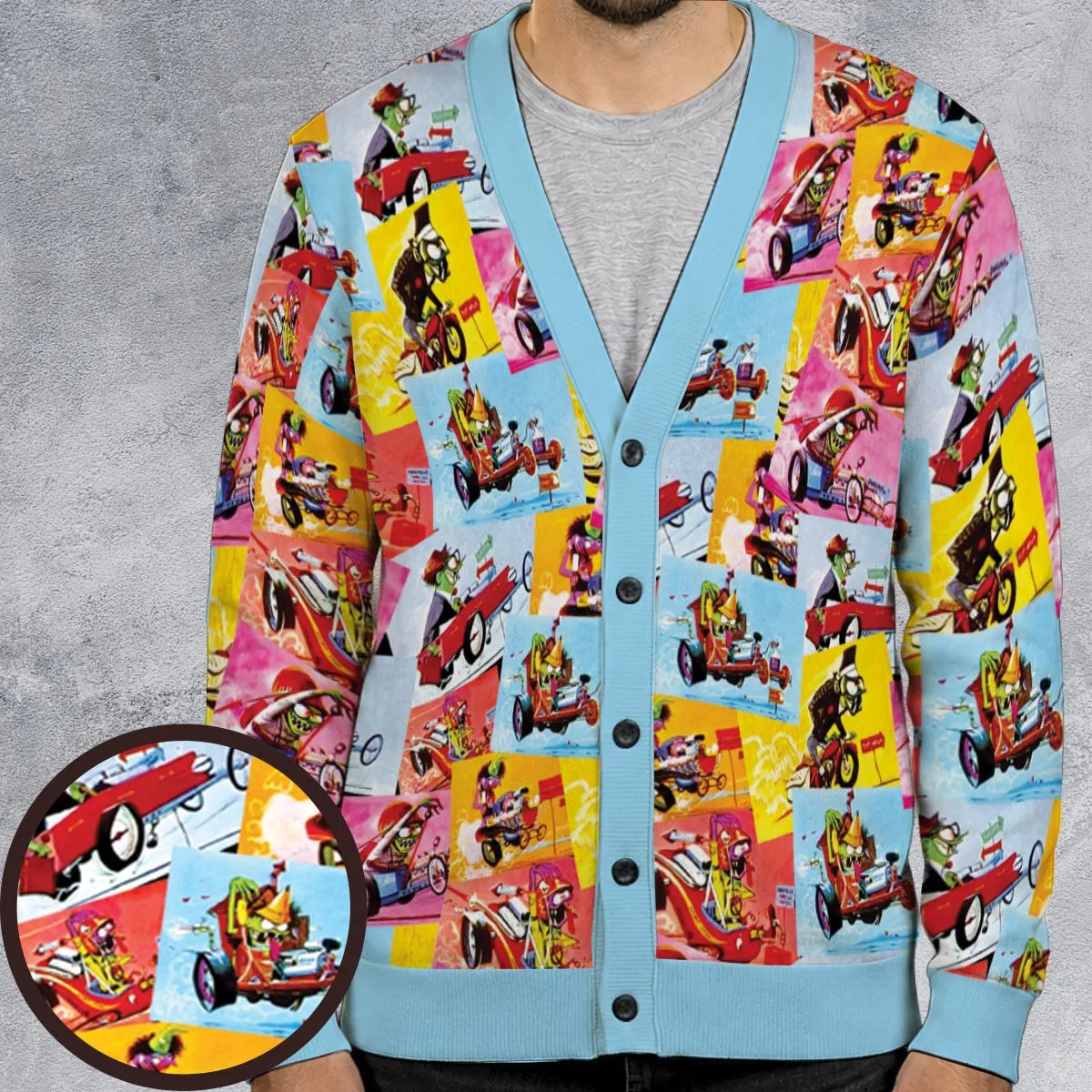 The Sounds Of The Weird-Ohs Cardigan