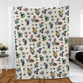 Woody Woodpecker Walter Lantz Fleece Blanket