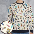 Bobby Hill King Of The Hill Pattern All-over Print Sweatshirt