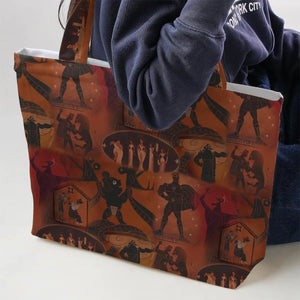 Ancient Hero Hercules 1997 Seamless Large Tote Bag