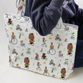 The Muppet Movie Bike Scene Large Tote Bag