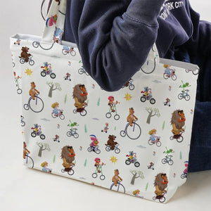 The Muppet Movie Bike Scene Large Tote Bag