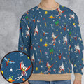 Battle of the Planets All-over Print Sweatshirt