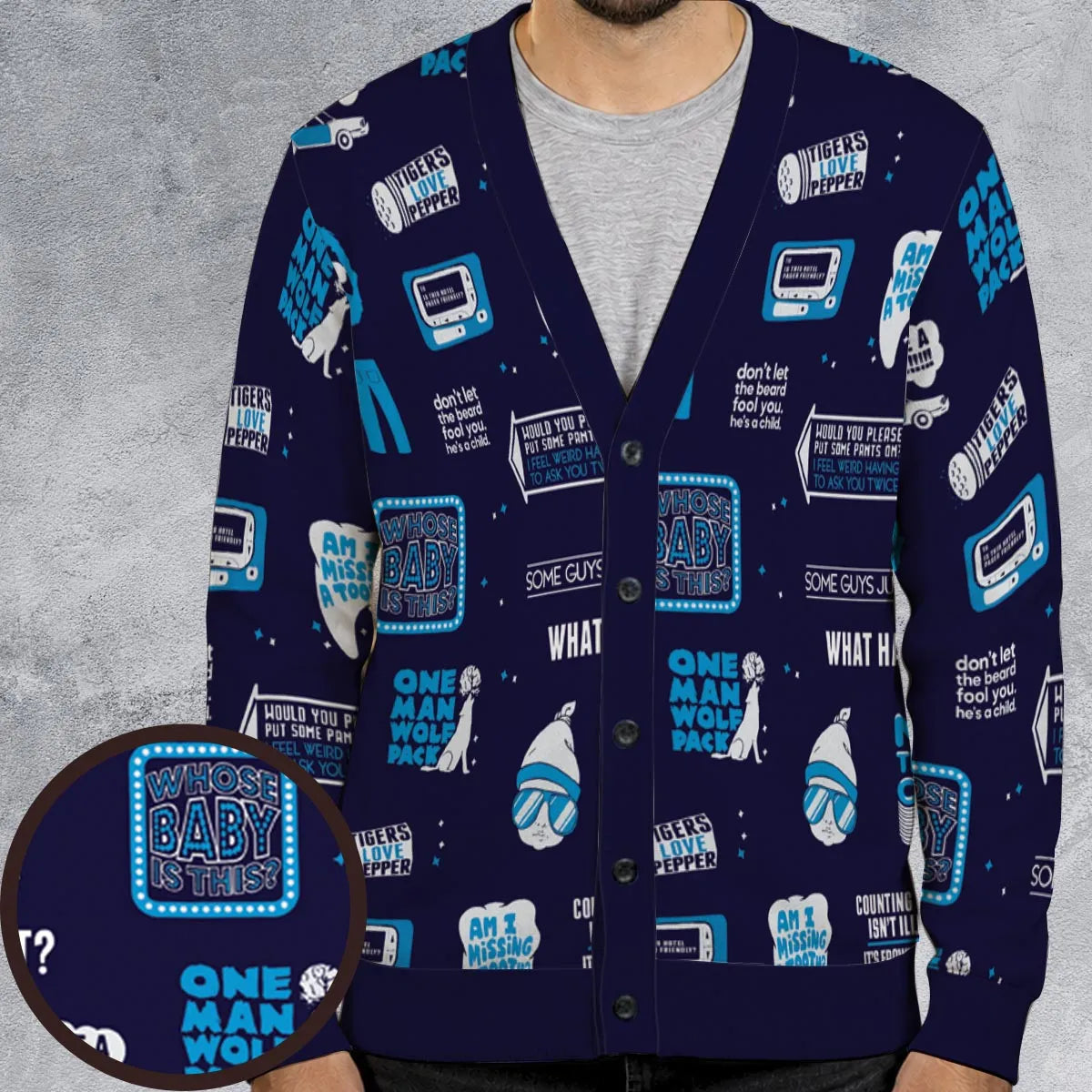 What Happened Last Night The Hangover Cardigan