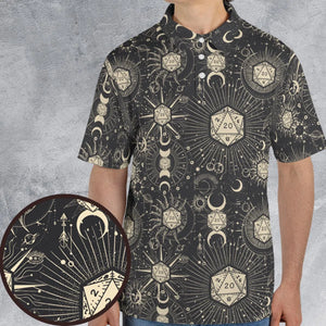 Diceyverse Dice RPG DND AOP Men/Women Polo Shirt