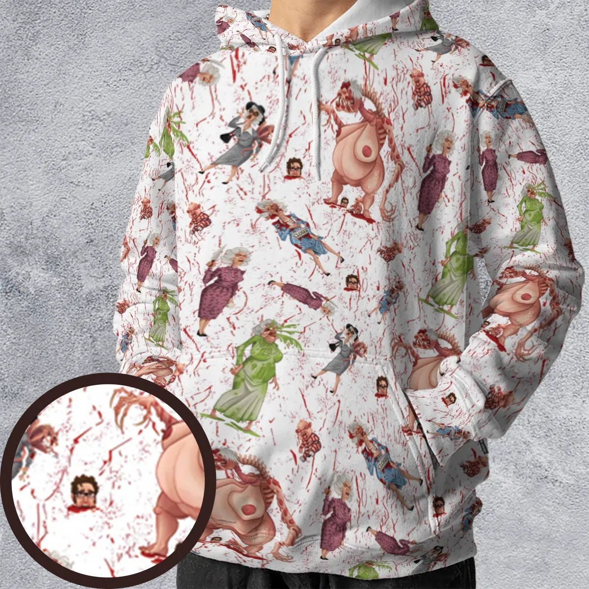 Braindead Dead Alive In North America All-over Print Hoodie