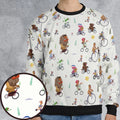The Muppet Movie Bike Scene All-over Print Sweatshirt