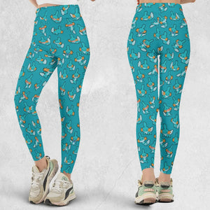 Cute Mudkips Pokemon Legging