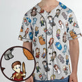 Cartoon Who Doctor Who Unisex Baseball Jersey