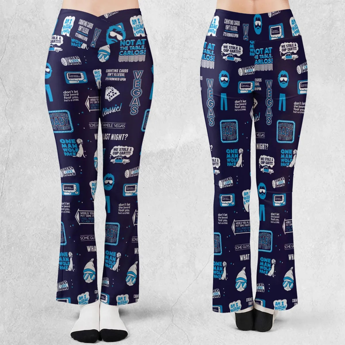 What Happened Last Night The Hangover Flare Leggings