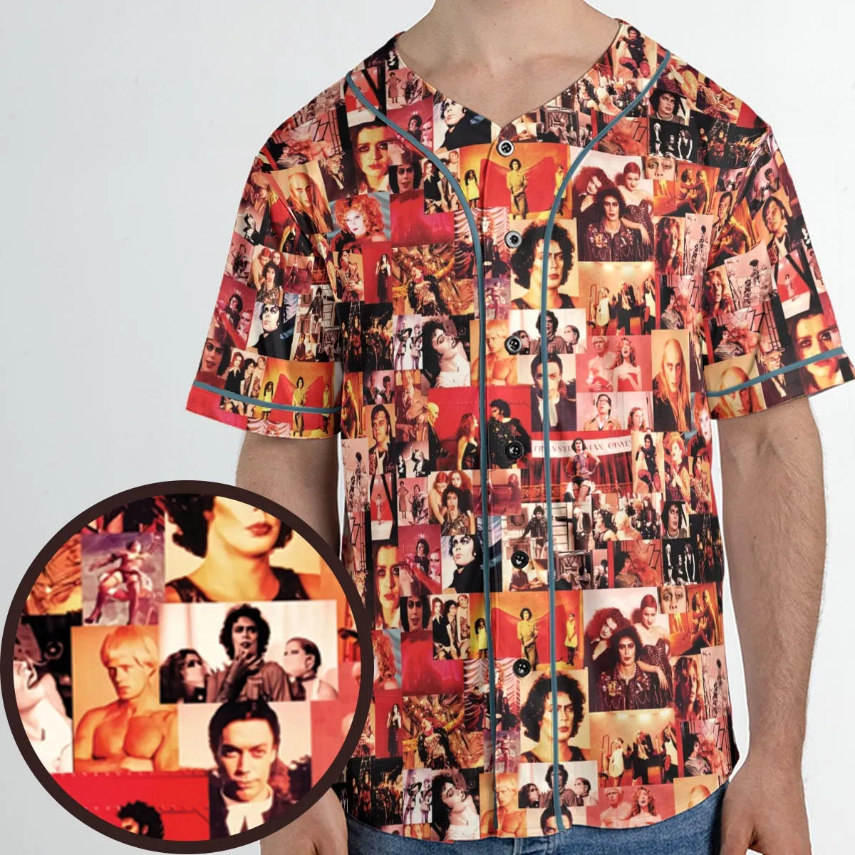 Oh Rocky The Rocky Horror Picture Show Unisex Baseball Jersey