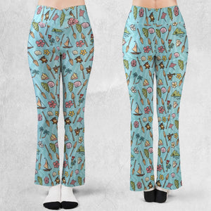 Ocean Vibes Moana Flare Leggings