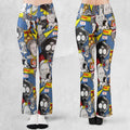 Don't Leave The House Today Pee Wee's Big Adventure Flare Leggings