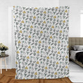 The Zelda Pixel Style Fleece Blanket