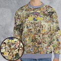 Drunk Stoned Brilliant Dead All-over Print Sweatshirt