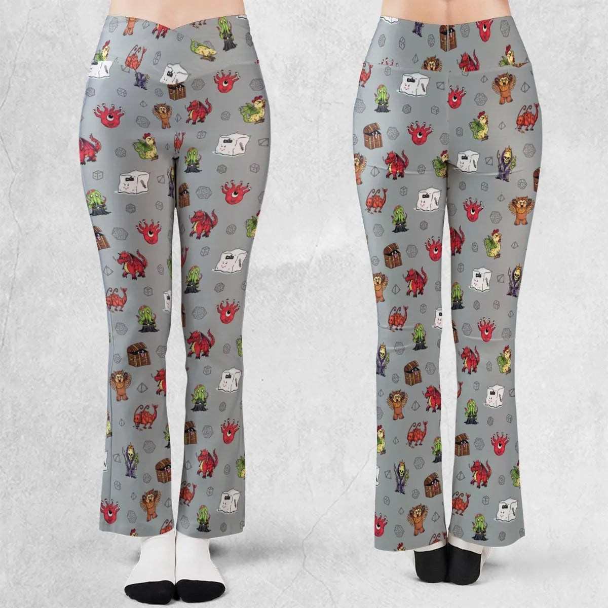 Little Monsters DnD Flare Leggings