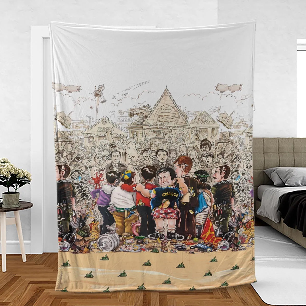 Guess Who's Back? National Lampoon Animal House Fleece Blanket