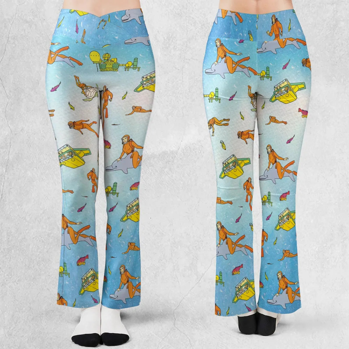 Underwater Sealab 2020 Flare Leggings