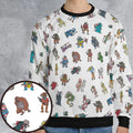Characters Of Scumby All-over Print Sweatshirt