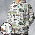 All-over Print Hoodie - EZUAMW9S -  - 1